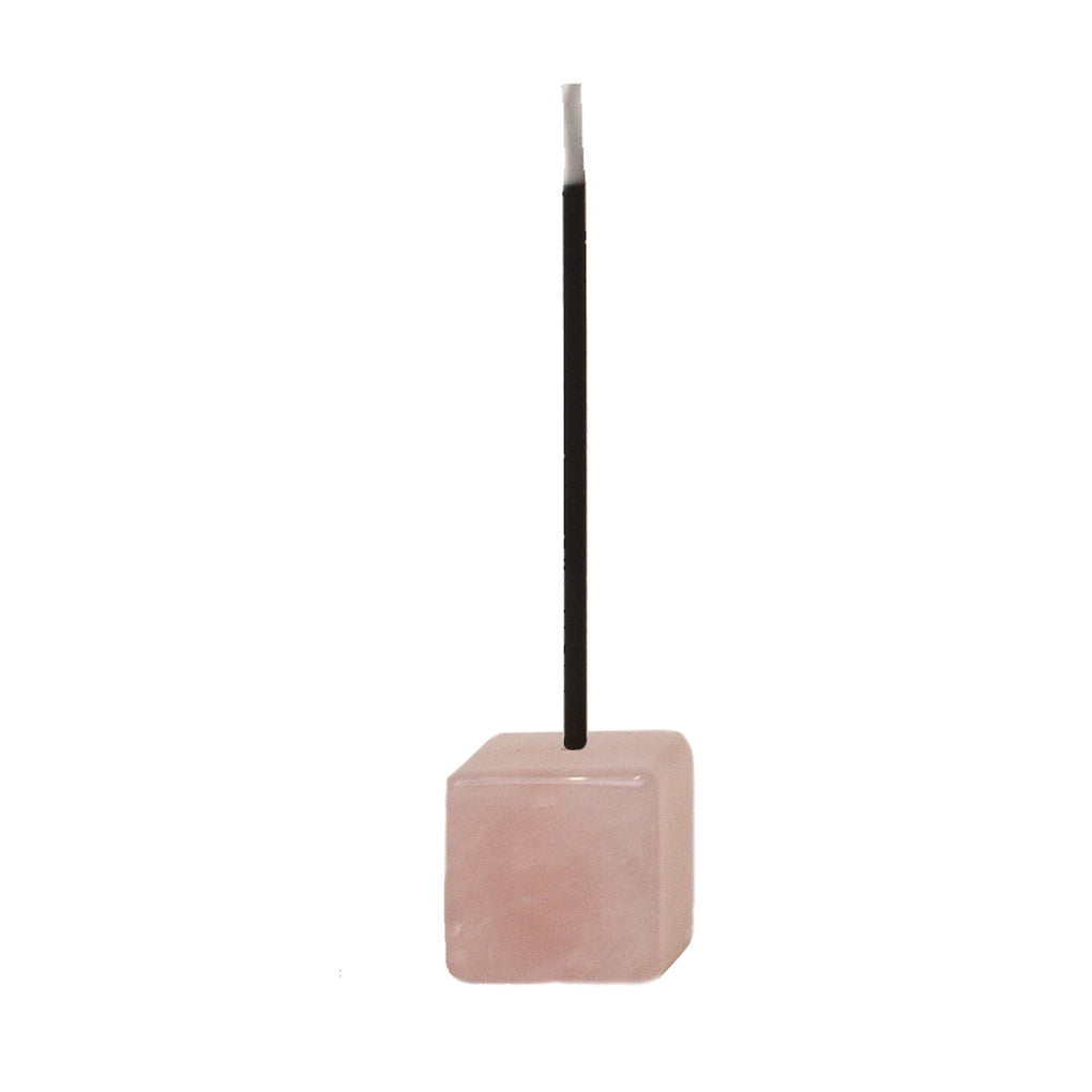 Room by The NOW Rose Quartz Incense Holder
