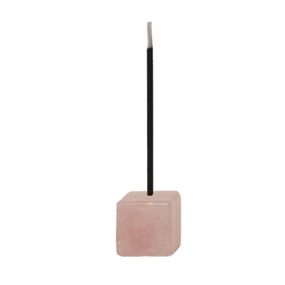 Room by The NOW Rose Quartz Incense Holder