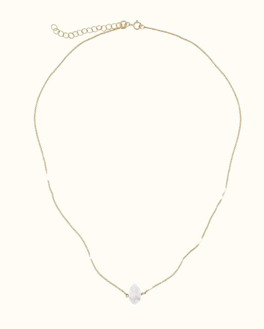 Gara Danielle Herkimer Diamond 14k Gold-Filled Necklace